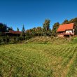 Domek na Mazurach, teren